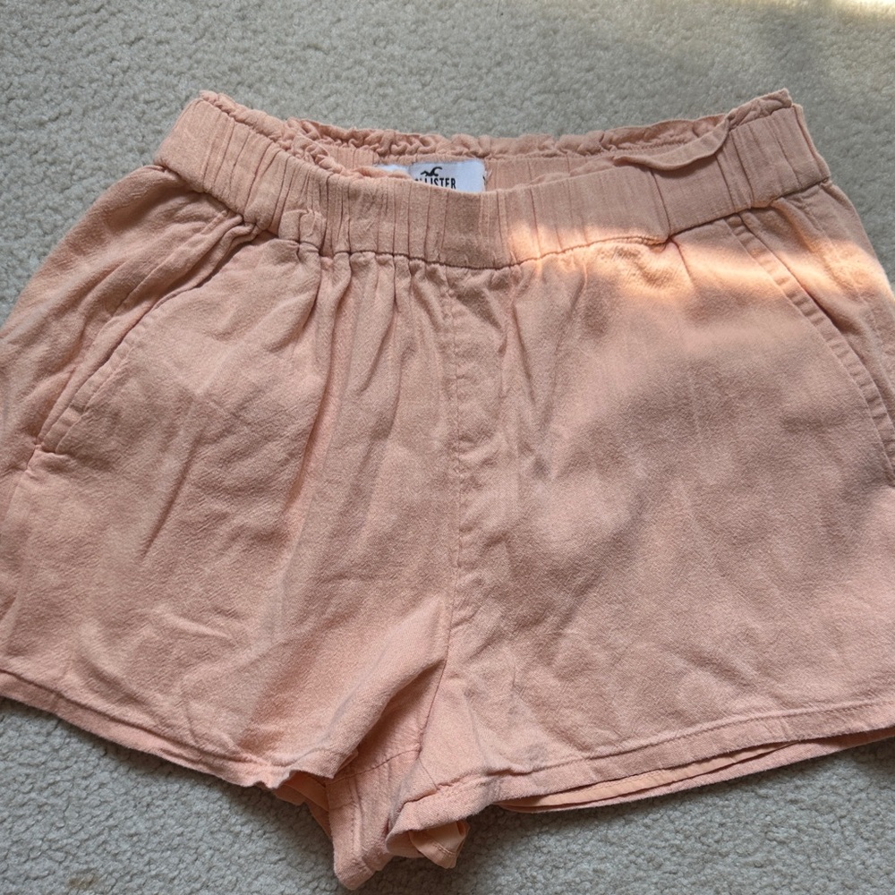 Hollister Peach High Waist Women's Shorts